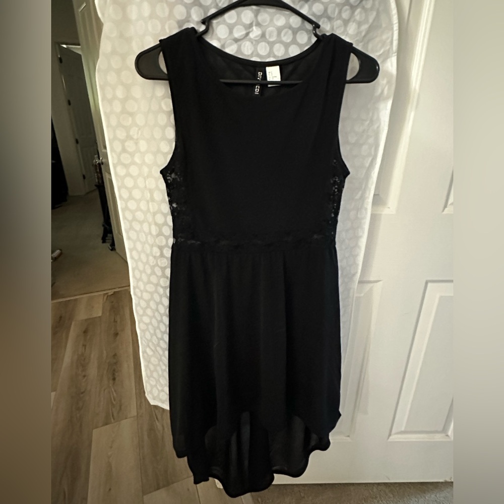 Black High Low dress